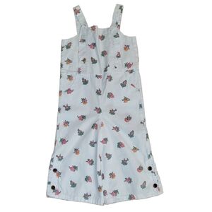 Janie And Jack Floral Kids Overalls